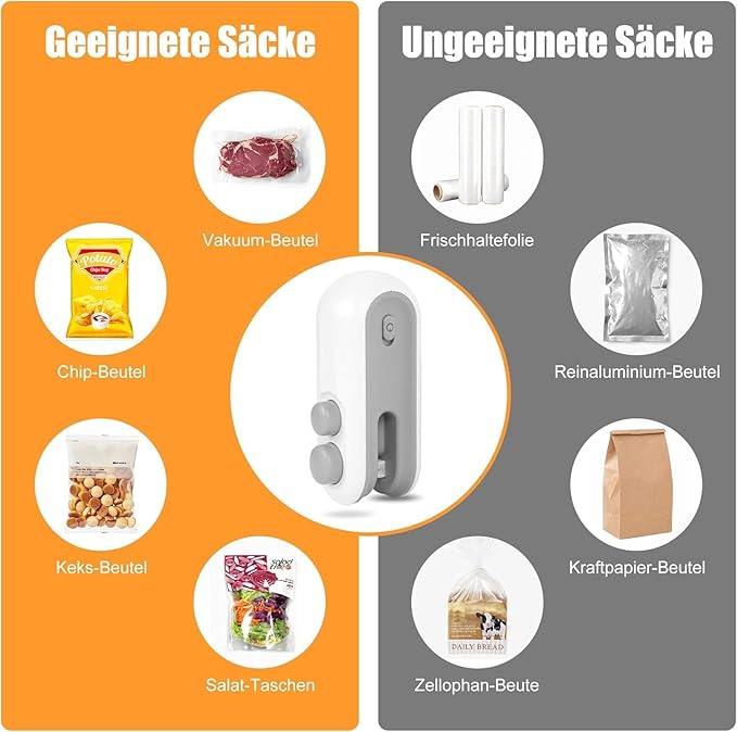 USB Rechargeable Mini Sealing Machine