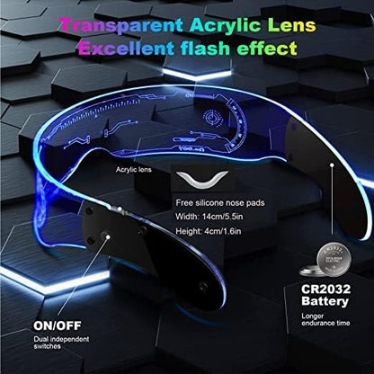 Party Bar Led Glasses 7 Colors & 5 Modes