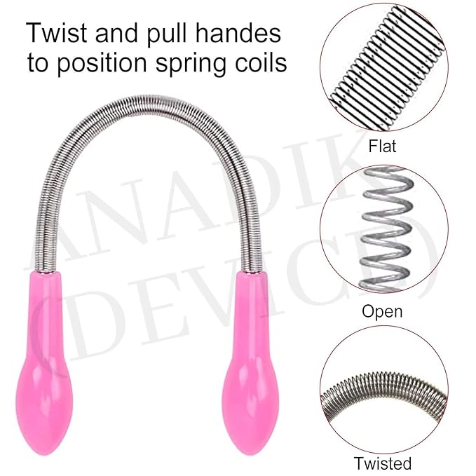 Facial Hair Spring Remover 2 pcs