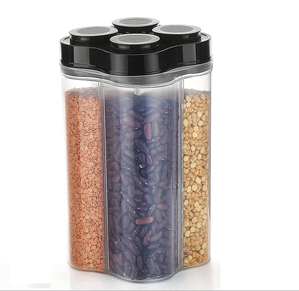 4 in 1 Multipurposed Jar cum Container for Kitchen use