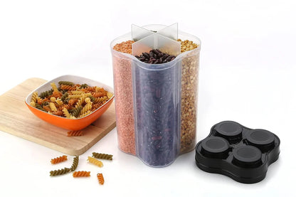 4 in 1 Multipurposed Jar cum Container for Kitchen use