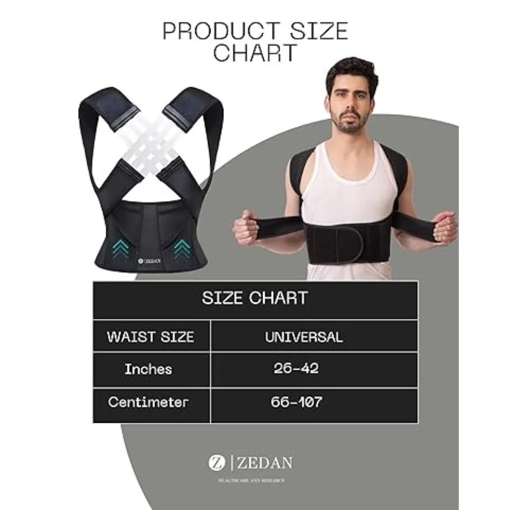 Shoulder and Back Posture Corrector Belt