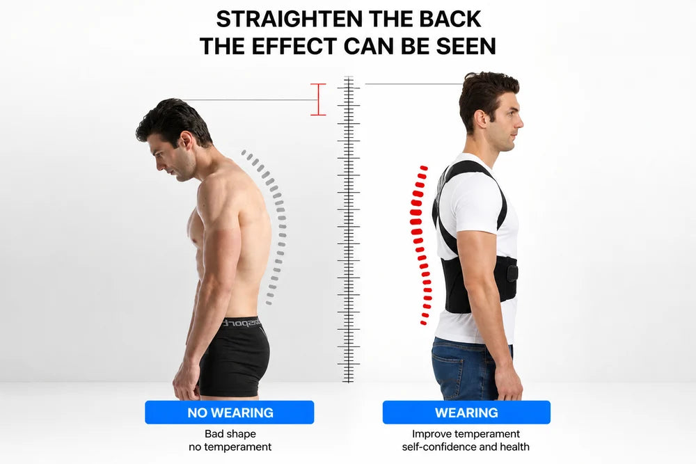 Shoulder and Back Posture Corrector Belt