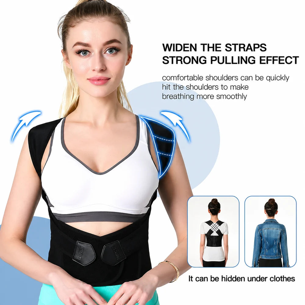 Shoulder and Back Posture Corrector Belt