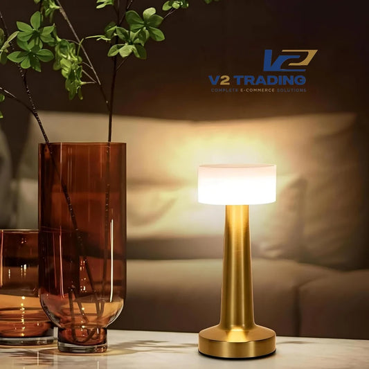 Rechargeable Touch Controlled Table Lamp | Night Lamp | Desk Light