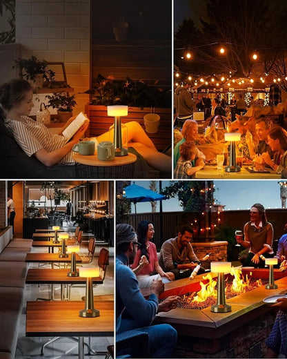 Rechargeable Touch Controlled Table Lamp | Night Lamp | Desk Light