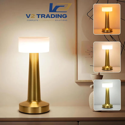 Rechargeable Touch Controlled Table Lamp | Night Lamp | Desk Light